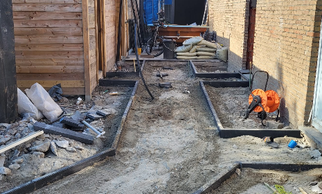 Opritten en klinkers